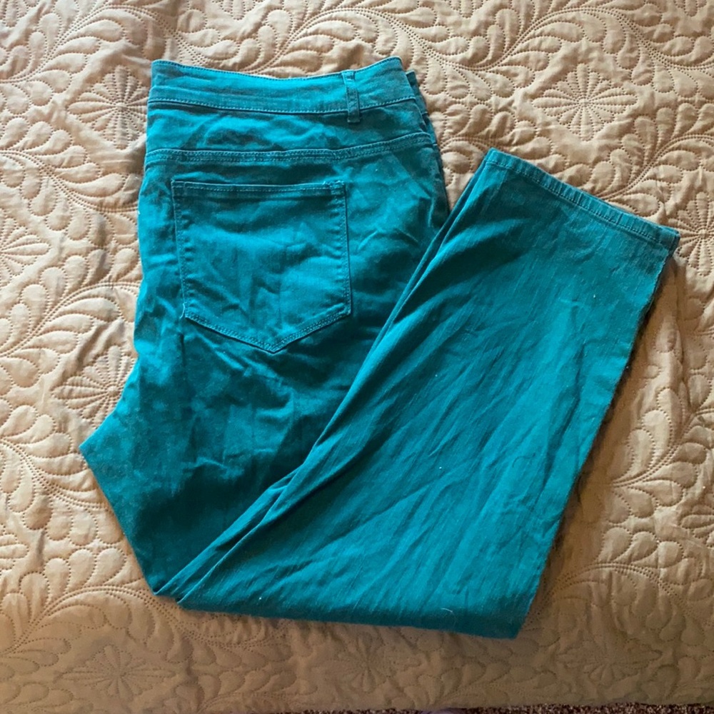 Emerald Green Pure Energy jeans